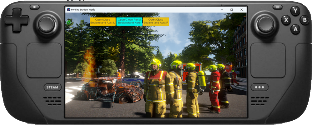 FireSim3D on SteamDeck